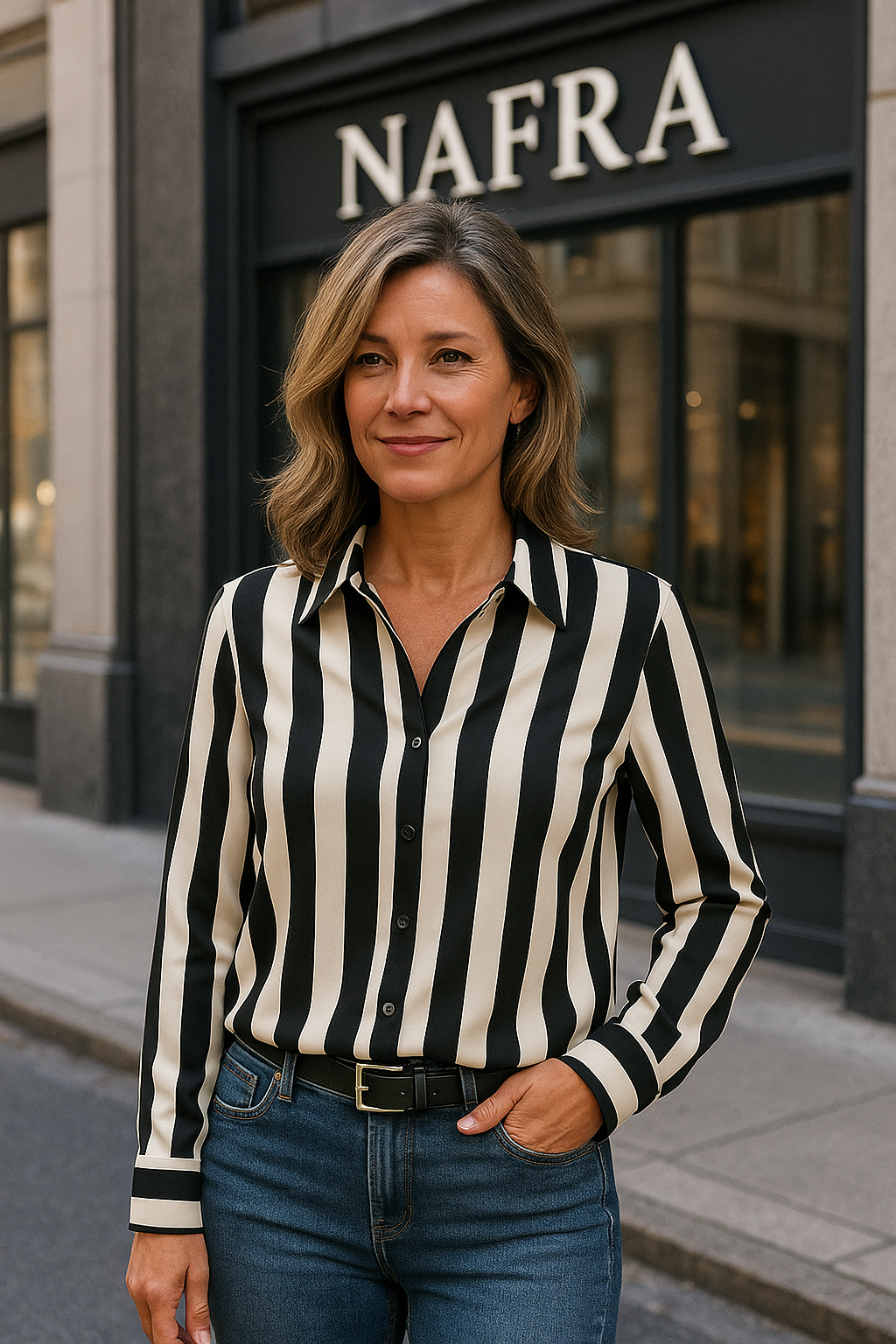 ANNA - Camicia Casual Chic