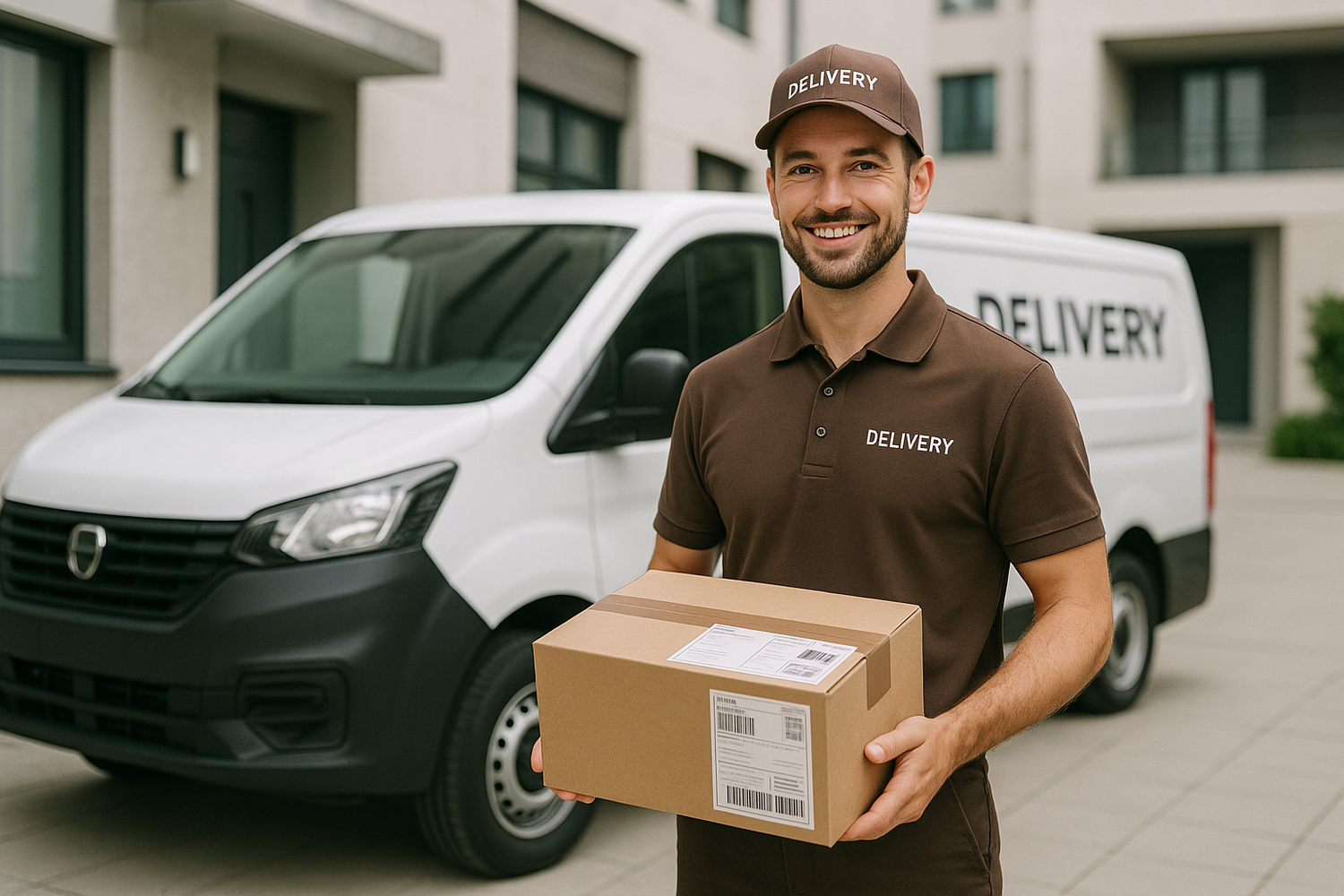 immagine che rappresenta il delivery in modo professionale e reale